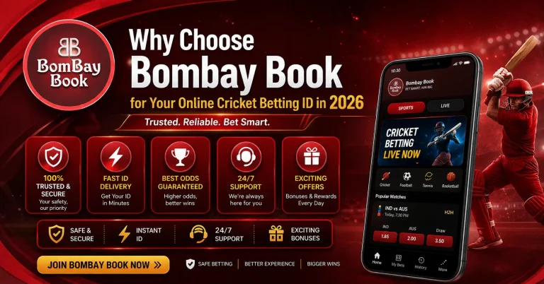Why Choose Bombay Book for Online Cricket Betting ID